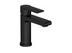 Cersanit izlietnes maisītājs Brasco ar meh.korķi, melns